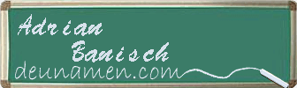 Adrian Banisch Visitenkarte